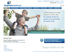 Tablet Screenshot of graymarkhealthcare.com